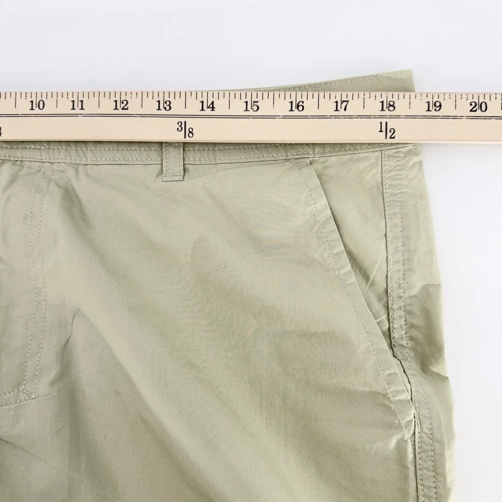 Columbia Shorts Mens 36 Tan Excellent‎ Cotton Poplin Hiking Casual AM4471 - Picture 8 of 9